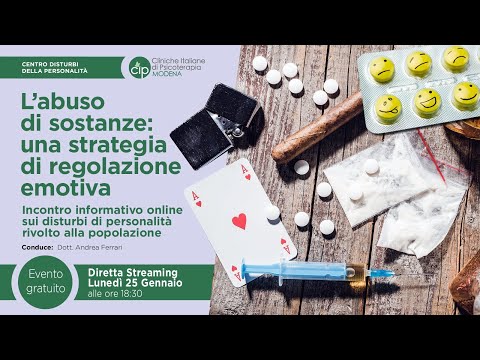 Video: Abuso Di Sostanze: Tipi, Cause, Conseguenze, Metodi Di Trattamento