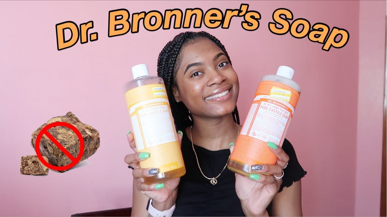 The Tea On Dr. Bronner'S Soap For Acne & Body Care // Why I Ditched African  Black Soap - Youtube