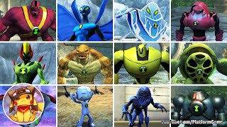 Мультфильм BEN 10 Ultimate Alien Cosmic Destruction All Alien Transformations 1080p