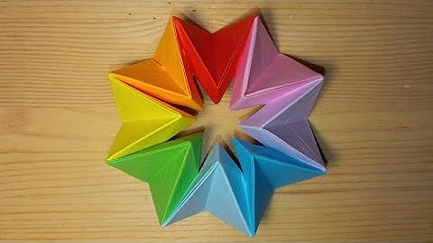 How to Make a Magic Moving Origami Star (Easy Tutorial!)