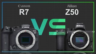 Canon EOS R7 vs Nikon Z50