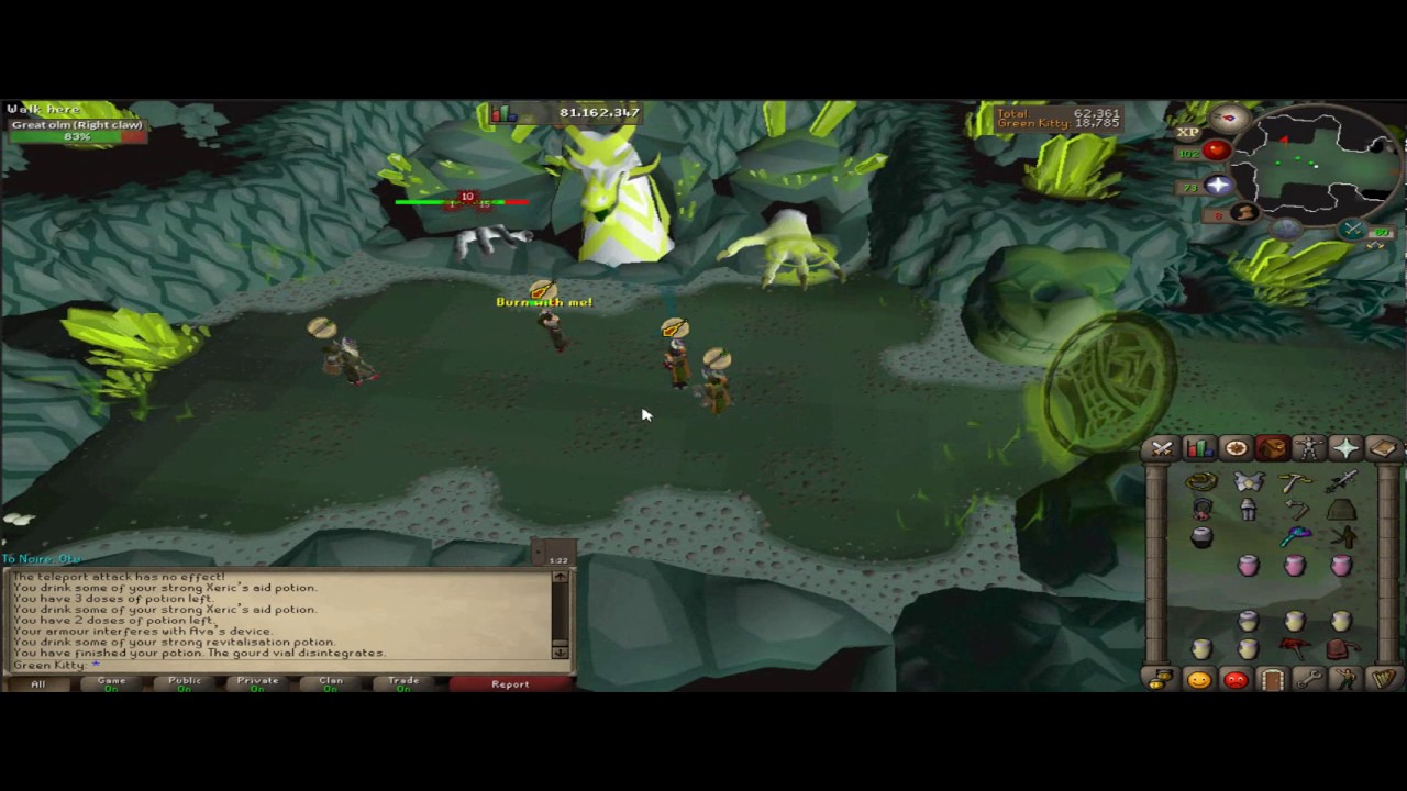 [RAIDS] The Great Olm - 4 Man Team