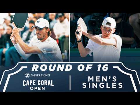 Hunter Johnson vs Adam Harvey at the Zimmer Biomet Cape Coral Open