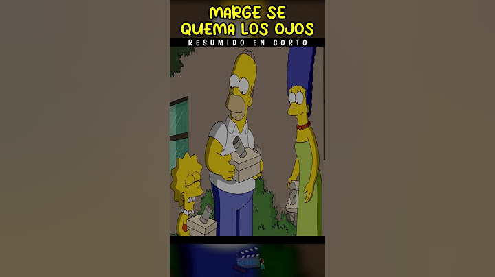 Marge pierde la vista por un eclipse #shorts #simpsons