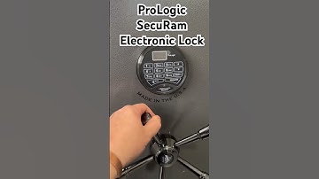 SecuRam ProLogic Electronic Lock| Safe Locks | Electronic Locks | EMP Tested | Locks | #safes #gun