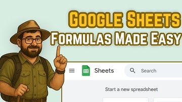 Intro to Formulas in Google Sheets 📊 | Beginner Step-by-Step for Work-From-Home Skills (2026)