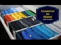 COMO ORGANIZAR AS CAMISETAS NA GAVETA E GANHAR MAIS ESPAÇOS | Organize sem Frescuras!