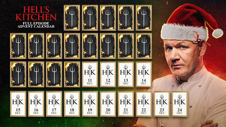 Full Episode Watchalong Advent Calendar | Hell's Kitchen Countdown to Christmas Day 18