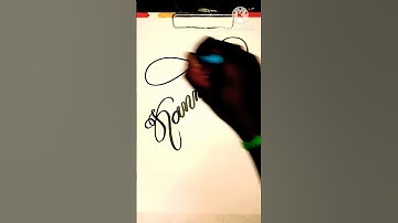 name writing/ kanmani thiru💕 #shorts #calligraphy #art #cursive #letters #trending #write #ytshorts