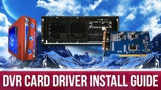 Software Compressed DVR Card Driver Install