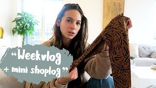 In deze weekvlog laat in een mini shoplog zien wat voor leuke kledi...