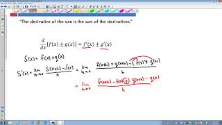 Exam II Bonus - The Derivative Rules