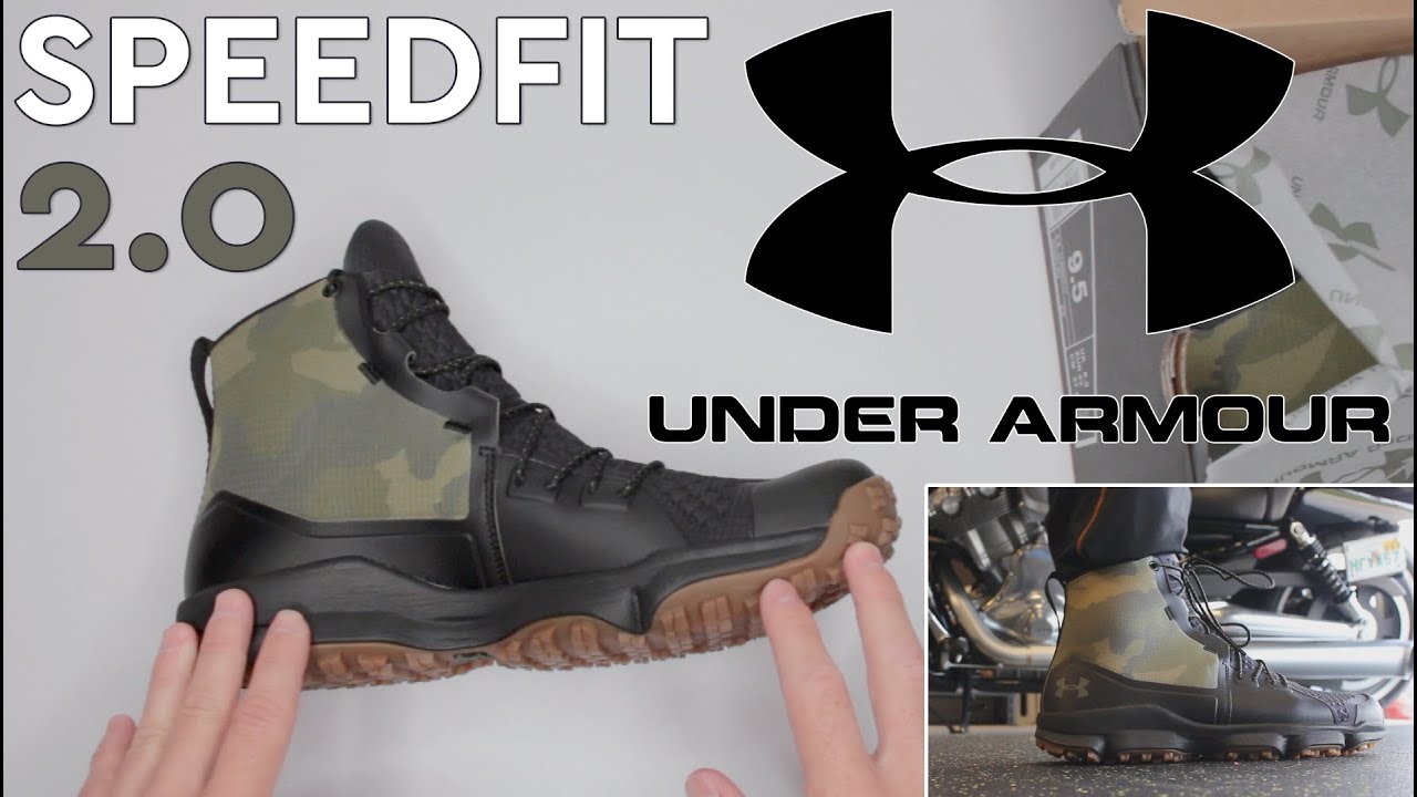 Under Armour Speedfit 2.0 Review (Under Boots) - YouTube