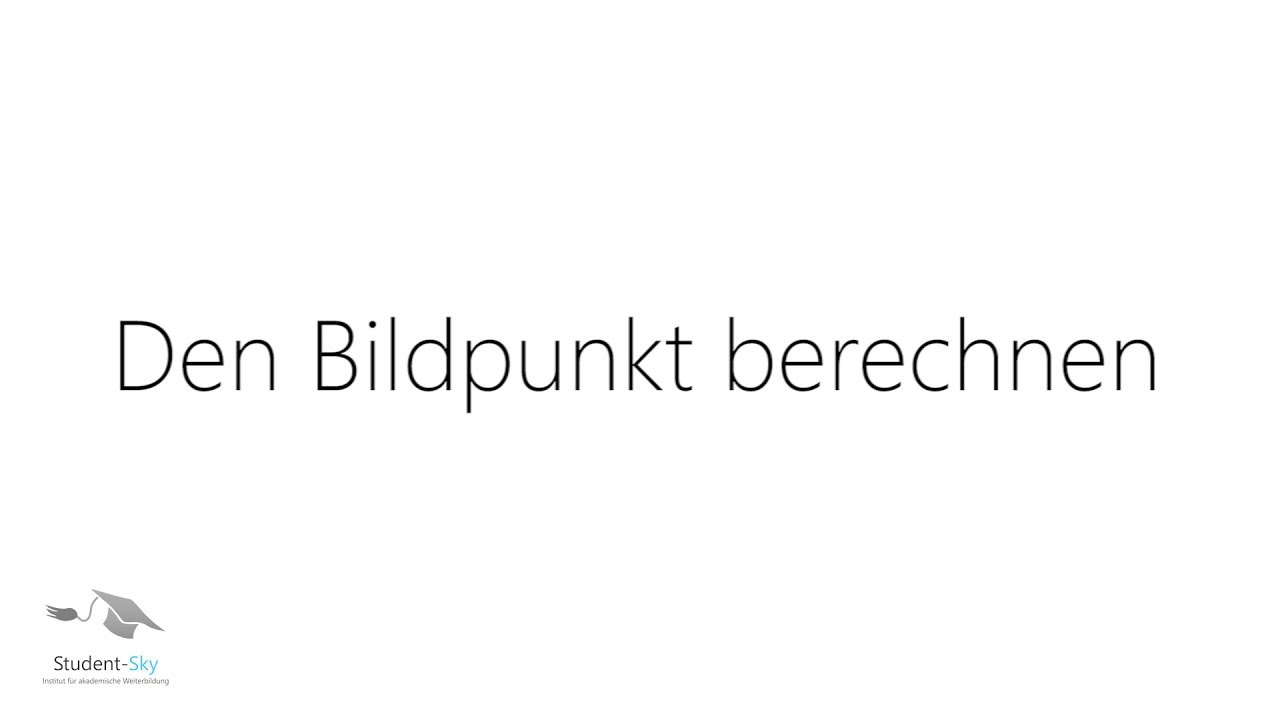 Update Bildpunkt berechnen (Tutorial)