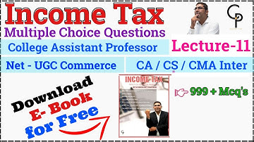 Income tax| MCQ