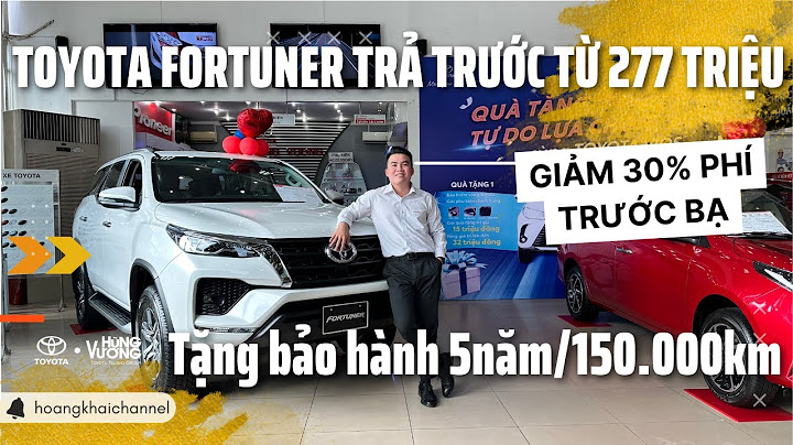 Giá xe ô tô toyota lăn bánh