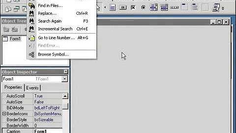 1  Знакомство с Delphi 7 Главное окно программы