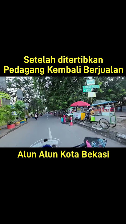 Setelah ditertibkan, PKL datang lagi #shorts #fyp #alunalunkotabekasi #kotabekasi #mastriadhianto