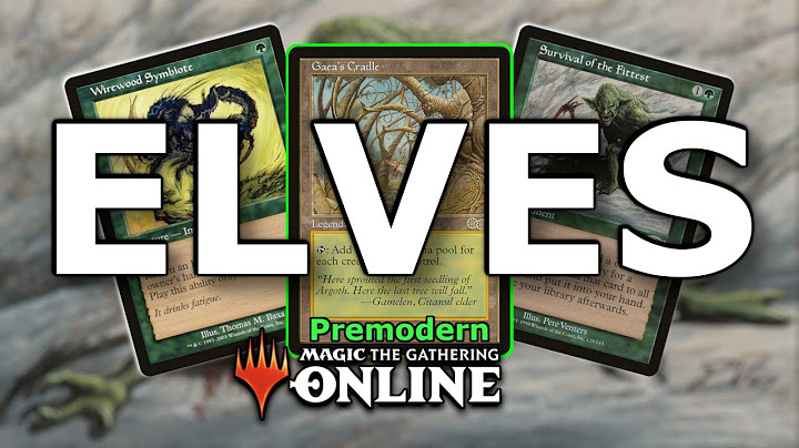 ELVES is TOP TIER in PREMODERN! Survival of the Fittest — MTG Premodern Combo | Magic: The Gathering