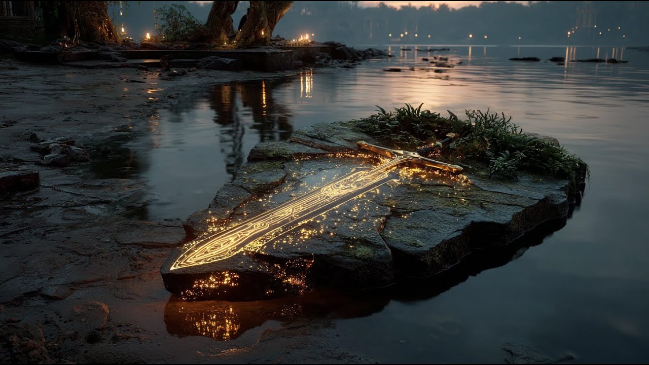 The Gentle Oathblade Beneath Evening Reflections | Medieval Fantasy Music & Animated Ambience