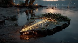 The Gentle Oathblade Beneath Evening Reflections | Medieval Fantasy Music & Animated Ambience