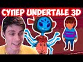 ВНИМАНИЕ !! СУПЕР БИТВА АНДЕРТЕЙЛ В 3D ! ТАКОГО ЕЩЁ НЕ БЫЛО ! -  Undertale 3D Miss Muffet 3D Battle