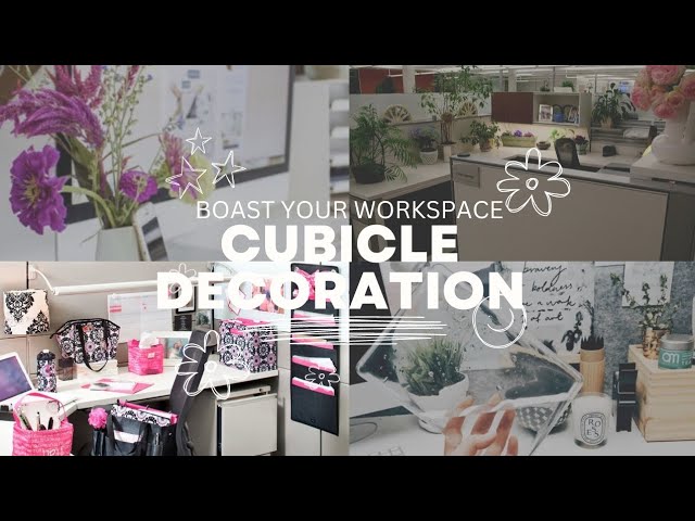 60 Creative Cubicle Decor Ideas To Boost Productivity  Cubicle decor,  Cubicle decor office, Work office decor