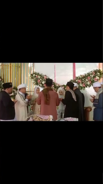 Dua Ulama Ini Berdoa Untuk Cicit Sultan Banten #shorts #shortvideo #short #wedding #anaksultan