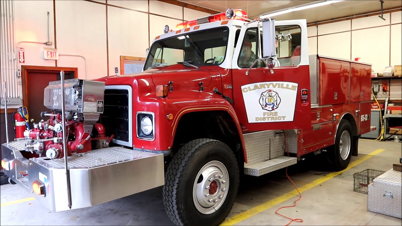 1988 International S1854 Brush Truck 4X4 For Sale at Auction - YouTube