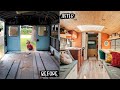 School bus conversion timelapse 25 years in 13 minutes  bus to tiny home wno experience