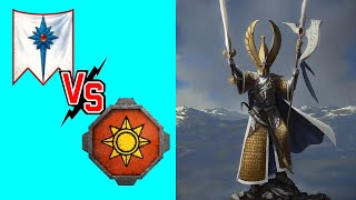 LANZAS CONTRA ESCAMAS - ALTOS ELFOS vs HOMBRES LAGARTO - TOTAL WAR WARHAMMER 3