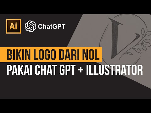 Bikin Logo Brand Pakai Chat GPT dan Adobe Illustrator | GRATIS!
