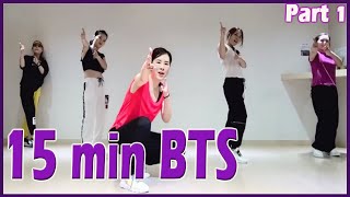 15 minute BTS Dance Diet Workout (Part 1) | 15분 방탄소년단 댄스다이어트 (1편) | Choreo by Sunny | Zumba | 홈트|