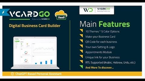 vCardGo SaaS   Digital Business Card Builder