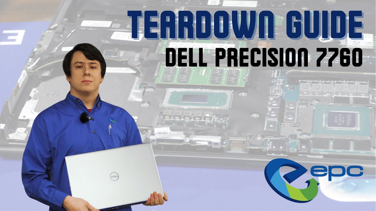 How to Teardown a Dell Precision 7760 Laptop! - YouTube