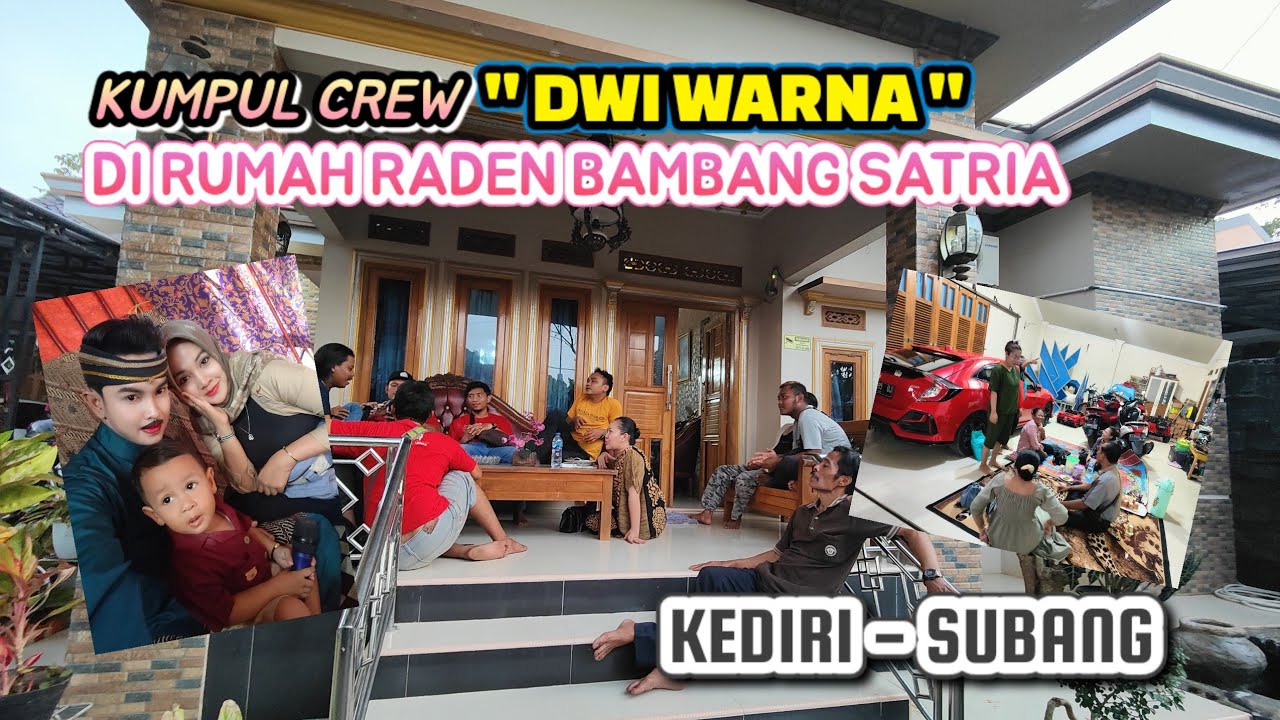 CREW ANGGOTA SANDIWARA DWI WARNA - KUMPUL DIRUMAH RADEN BAMBANG SATRIA ‼️