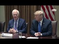 President Trump Meets with Bipartisan Members of Congress to Discuss School and Community Safety