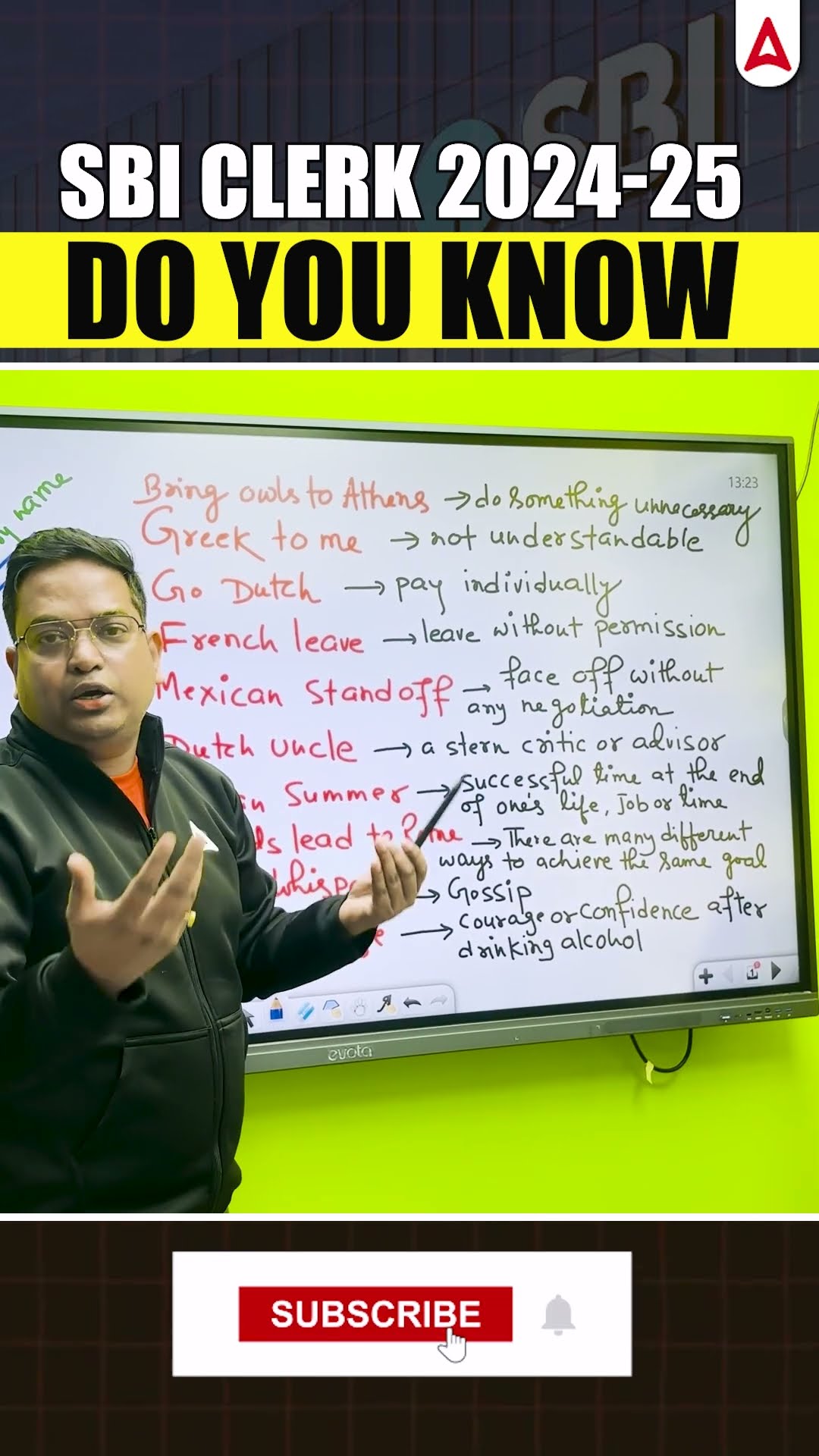 क्या आपको पता है ये सारे Idioms ? #sbiclerk #adda247 #engish