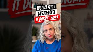 Why Wavy Hair Hates the Curly Girl Method #curlyhair #hairtutorial #shorts #oribeobsessed #wavyhair