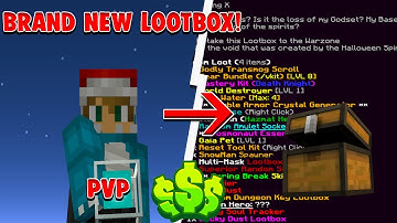 OPENING THE BRAND *NEW* LOOTBOX + CARNAGE PVP!!! | CosmicPvP