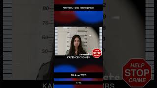 Henderson, Texas Booking Records - 16 June 2026
