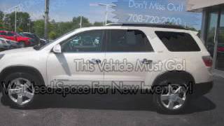 2008 GMC Acadia G60090A - Matteson IL White Gmc Acadia 2008