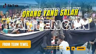 Dj Bantengan ORANG YANG SALAH - KU SUDAH MENCOBA TUK BERIKAN BUNGA viral tiktok versi Bantengan