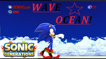 Sonic Generations (PC) - Wave Ocean: Mach Speed