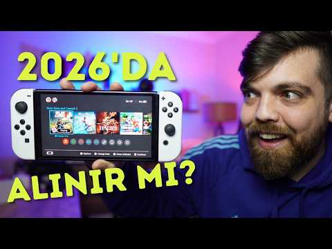 NINTENDO SWITCH OLED HALA TAŞ GİBİ(Mİ?)