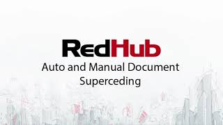 Auto and Manual Document Superceding V2