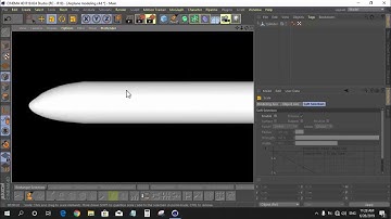 Boeing 777-200 Airplane Modeling Maxon Cinema 4D Tutorial Part1