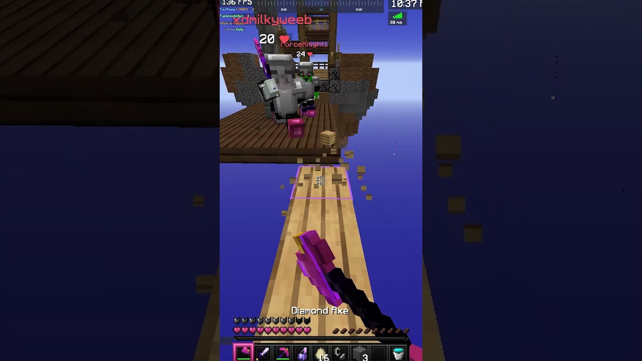 Hypixel Skywars Duels, but it's unexplainable.