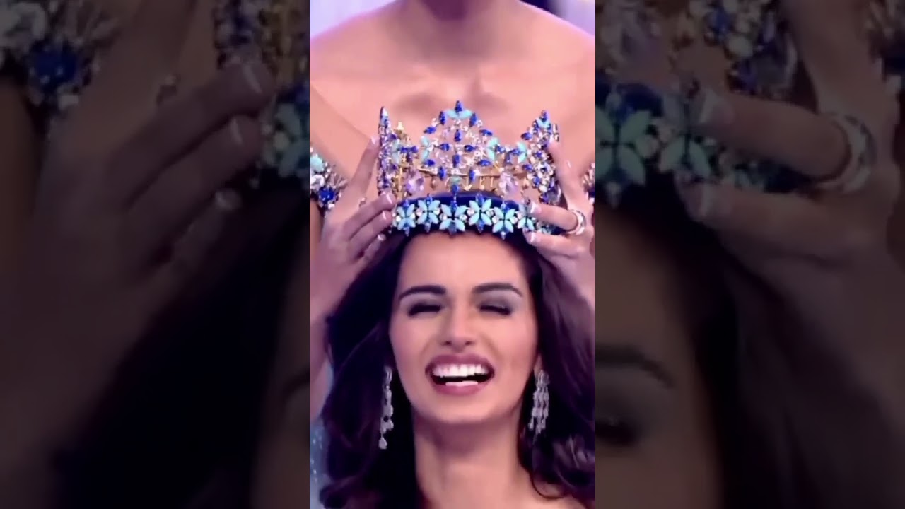 Miss World winner Hardwork. 