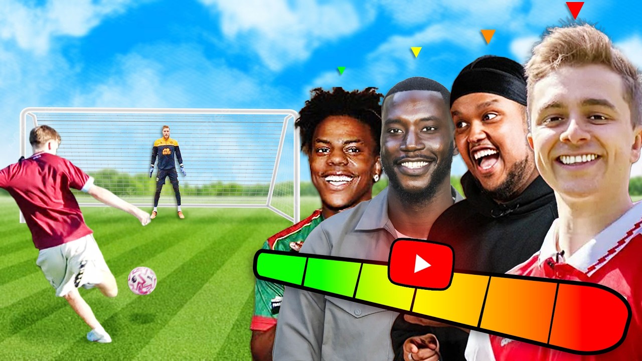 Can We Recreate Famous YouTubers BEST Goals?